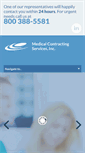 Mobile Screenshot of medicalcontracting.com